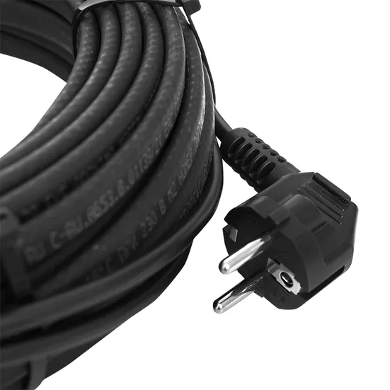 Саморегулирующийся нагревательный кабель 17 Вт/м для обогрева трубопроводов StopFrost 4 м