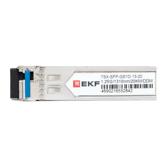 SFP модуль 1,25 Гбит одинарное одномодовое оптоволокно передача 1310нм дальность 20км TSX EKF