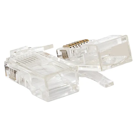 Коннектор RJ-45 TERACOM неэкранированный 8P8C Cat.5E универсальный (упак.10шт)