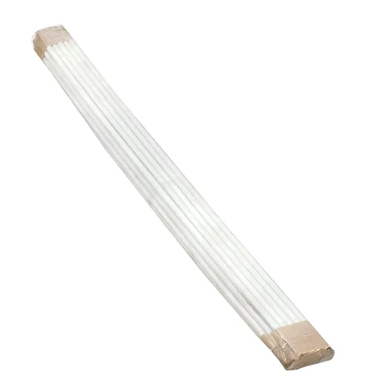 Труба гладкая ПВХ жесткая d16 мм (2 м) (50 м/уп) белая EKF-Plast