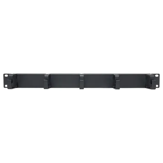 Кабельный органайзер TERACOM PRO 1U 5 колец чёрный