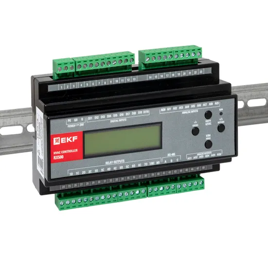 Конфигурируемый контроллер для систем отопления и ГВС EKF RX500-H