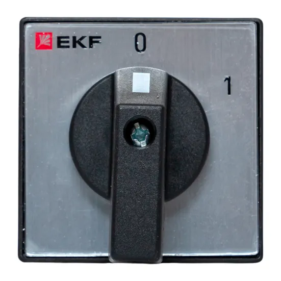 Переключатель кулачковый ПК-1-13 10А 3P «0-1» IP65 EKF