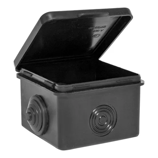 Коробка распределительная КМР-030-036, 4 мембр.ввода (65х65х50) чёрная EKF