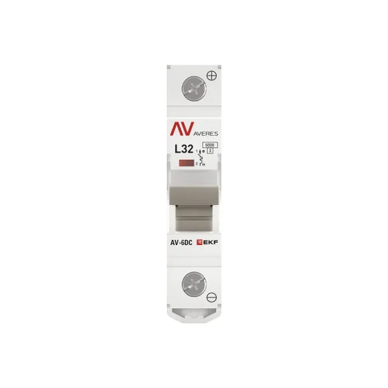 Выключатель автоматический AV-6 DC 1P 32A (L) 6kA EKF AVERES