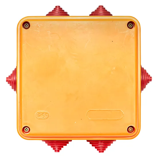 Коробка огнестойкая 100х100х50мм IP55, 3 дв клемм 1,5-6 мм2 EKF