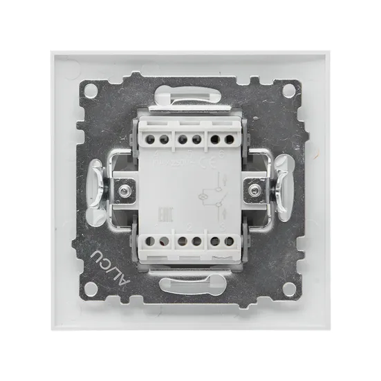 Валенсия выключатель 1-кл. 10А белый с индикатором EKF PROxima