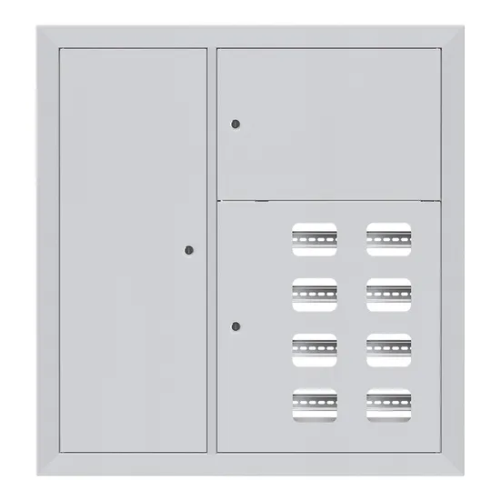 Щит этажный 8 кв. со слаботочным отсеком слева (1000х950х150) EKF Basic