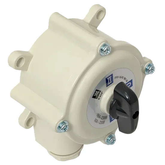 Пакетный переключатель ПП 3-16/Н2 М2 пл. IP56 EKF PROxima