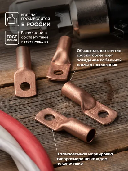 Наконечник медный ТМ 70-10-13 EKF PROxima