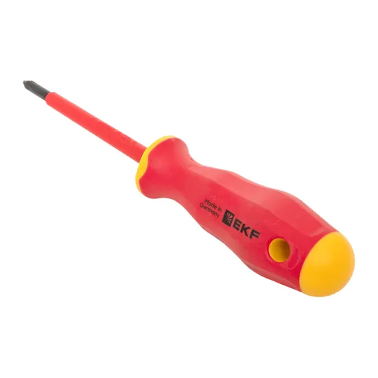 Отвертка Professional PH-FL1х80 мм VDE 1000В EKF