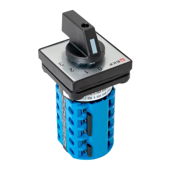 Переключатель кулачковый ПК-1-103 10А 3P «0-1-2-3» IP65 EKF