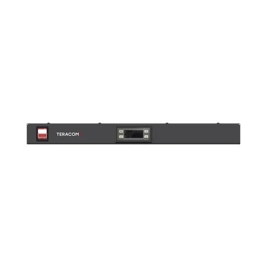 Блок охлаждения TERACOM PRO 1U 2 вентилятора с выключателем и электронным термостатом чёрный