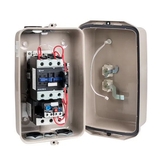 Пускатель в корпусе IP65 КМЭ 40А 400В с РТЭ Ir-30-40А и индик. EKF PROxima