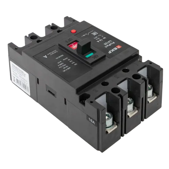 Автоматический выключатель LS125 18кА 3P 16А ProPact EKF