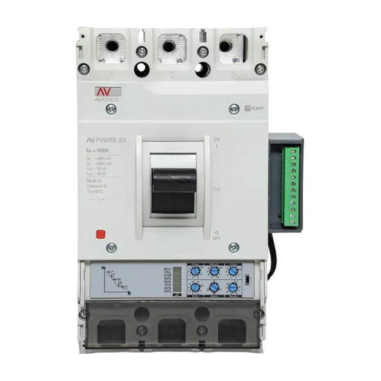 Автоматический выключатель AV POWER-3/3 400А 50kA ETU2.2 EKF AVERES