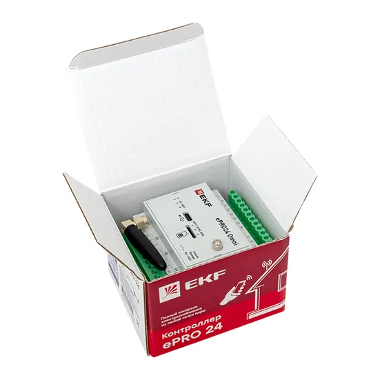 Контроллер удаленного управления 6вх/4вых Wi-Fi GSM 230 В ePRO24 Omni EKF