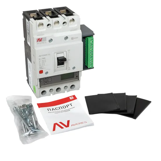 Автоматический выключатель AV POWER-1/3 160А 50kA ETU6.2 EKF AVERES