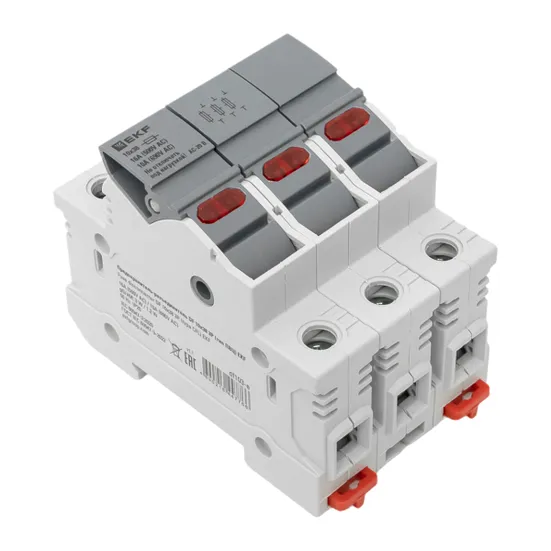 Предохранитель-разъединитель DF 10х38 3Р (тип ПВЦ) EKF