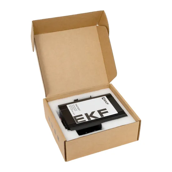 Промышленный неуправляемый коммутатор U-1GX/SFP-4GTP, 1 порт 1000Base-X SFP, 4 порта 10/100/1000Base-T(X) RJ45 c PoE, монтаж на динрейку TSX EKF
