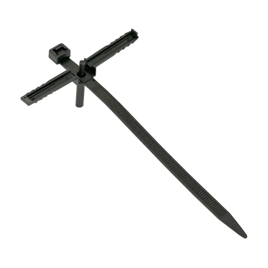 Хомут дюбельный черный (7х150) (50шт.) EKF PROxima