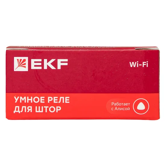 Умное реле для штор в подрозетник Wi-Fi EKF Connect