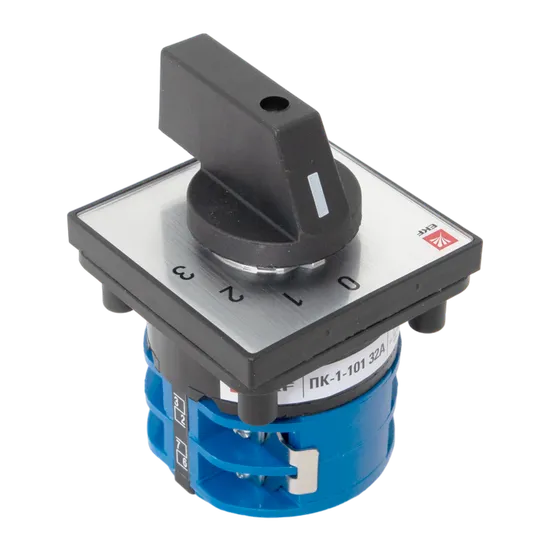 Переключатель кулачковый ПК-1-101 32А 1P «0-1-2-3» IP65 EKF