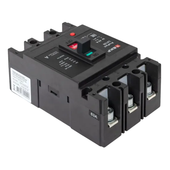 Автоматический выключатель LS125 18кА 3P 63А ProPact EKF