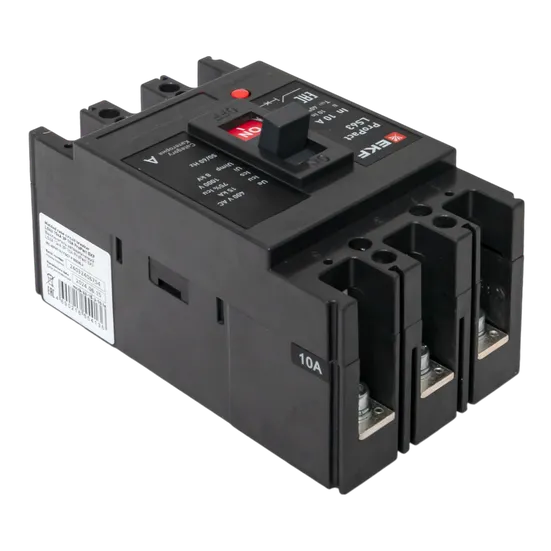 Автоматический выключатель LS63 15кА 3P 10А ProPact EKF