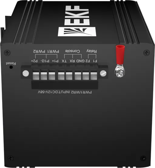 Промышленный управляемый коммутатор уровня L2 ML2-16GTP, 16 портов 10/100/1000Base-T(X) RJ45 c PoE, монтаж на динрейку TSX EKF