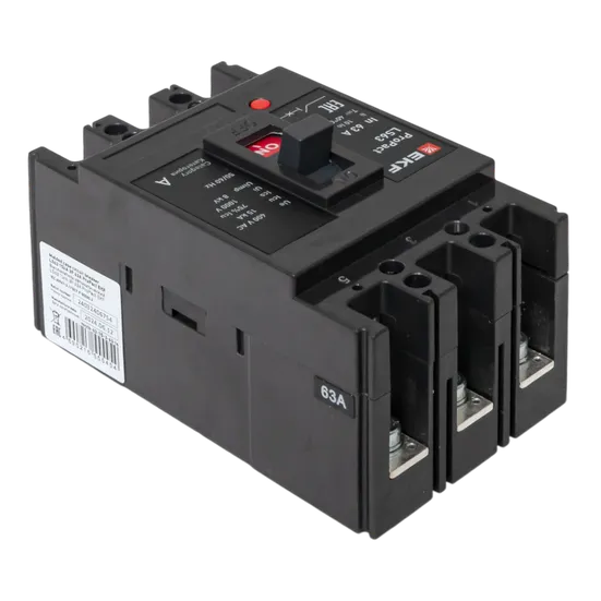 Автоматический выключатель LS63 15кА 3P 63А ProPact EKF
