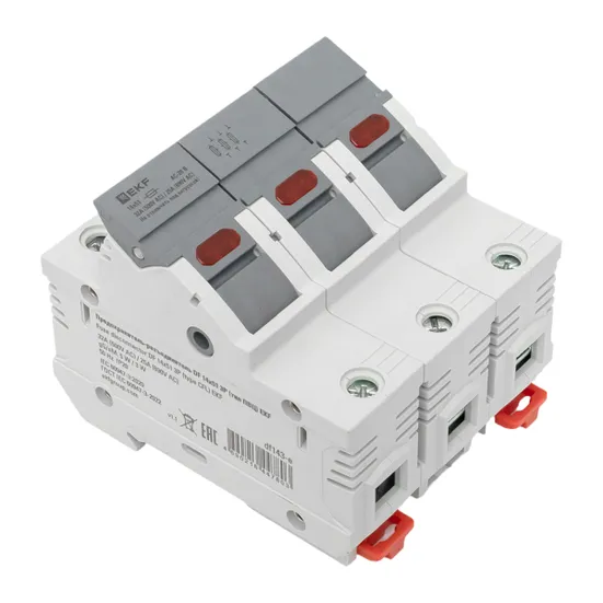 Предохранитель-разъединитель DF 14х51 3Р (тип ПВЦ) EKF