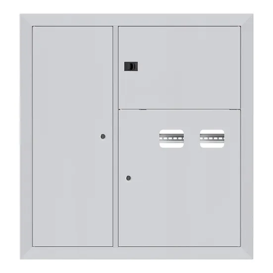 Щит этажный 2 кв. со слаботочным отсеком слева (1000х950х150) EKF Basic