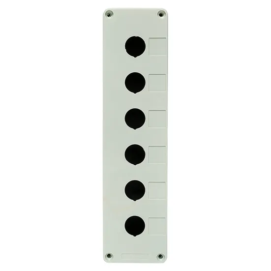 Корпус КП106 пластиковый 6 кнопок белый EKF PROxima