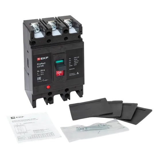 Автоматический выключатель LS125 18кА 3P 25А ProPact EKF