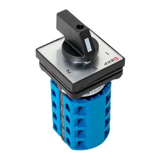Переключатель кулачковый ПК-1-24 25А 4P «1-0-2» IP65 EKF
