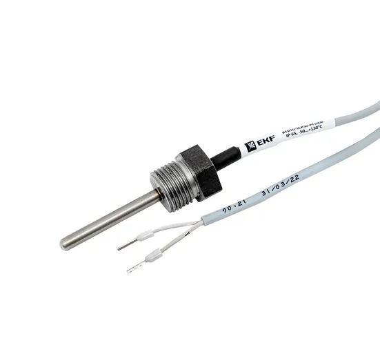 Погружной кабельный датчик температуры жидкости 50 мм EKF RTD10-SCR50-PT1000