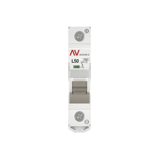 Выключатель автоматический AV-6 DC 1P 50A (L) 6kA EKF AVERES