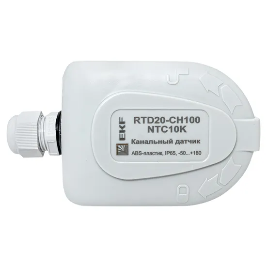 Канальный датчик температуры 100 мм EKF RTD20-CH100-NTC10K