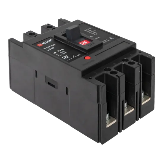 Автоматический выключатель LS63 15кА 3P 10А ProPact EKF