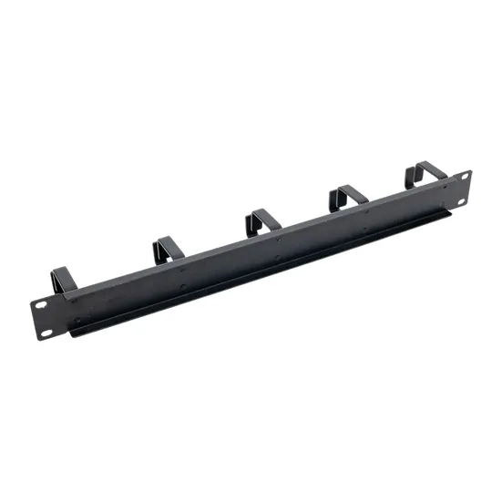 Кабельный органайзер TERACOM PRO 1U 5 колец чёрный