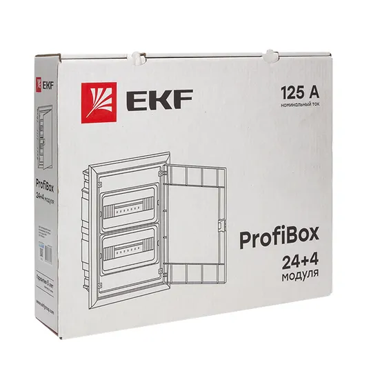 Щит распределительный встраиваемый "ProfiBox" 24+4 модуля IP41 EKF