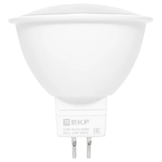 Умная лампа GU5.3 EKF Connect 4,5W WIFI RGBW