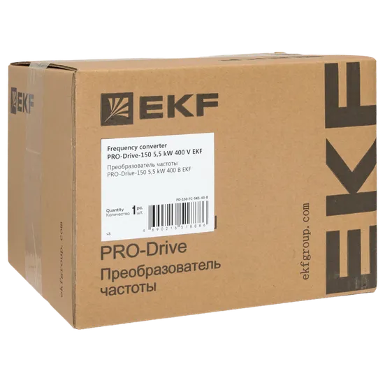 Преобразователь частоты PRO-Drive PD-150-FC-5K5-43-B EKF
