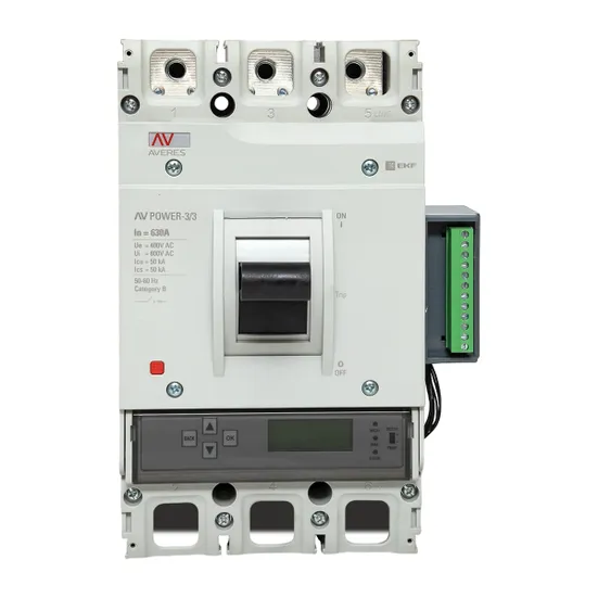 Автоматический выключатель AV POWER-3/3 630А 50kA ETU6.2 EKF AVERES