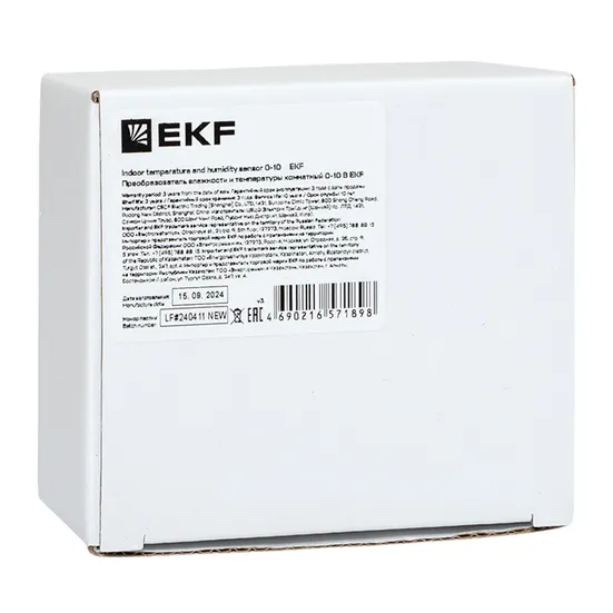 Преобразователь влажности и температуры комнатный RS-485 EKF