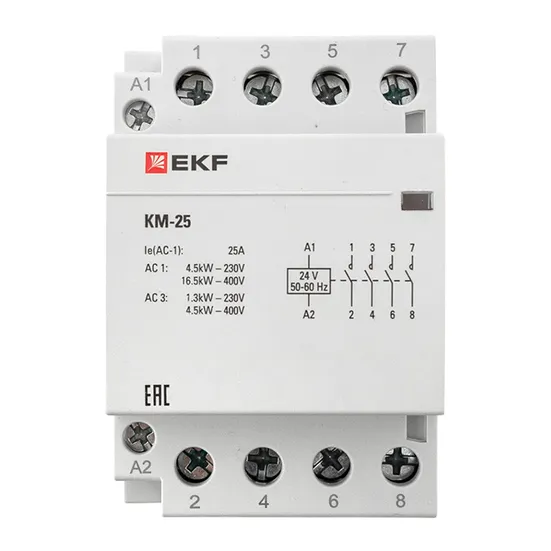 КМ 25А 4NО (3 мод.) 24В АС EKF PROxima