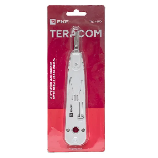 Инструмент для заделки витой пары в кросс-панель TERACOM TRC-S50 EKF