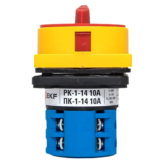 Переключатель кулачковый ПК-1-14 10А 4P "0-1" с блокировкой IP65 EKF PROxima