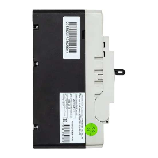 Автоматический выключатель AV POWER-2/3 125А 80kA TR EKF AVERES